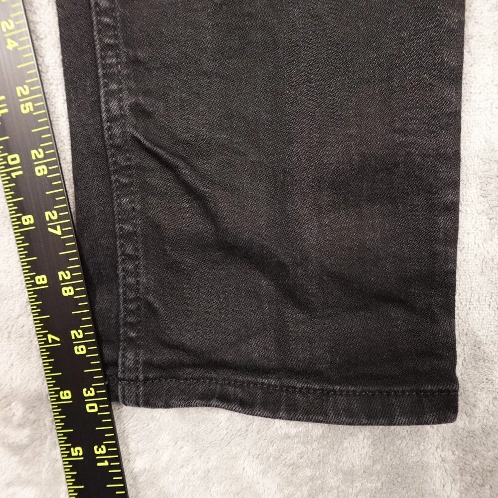 Chronic jeans skinny men's 33 black‎ denim button fly